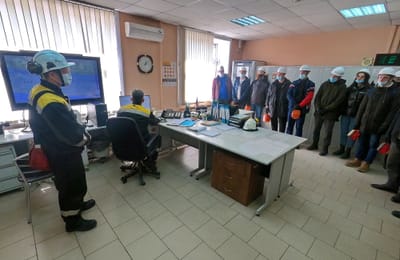 Ангарские студенты побывали на промплощадке АНХК