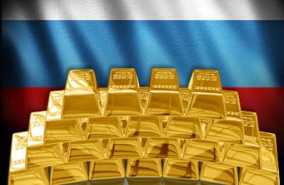 Россия наращивает свои золотовалютные резервы