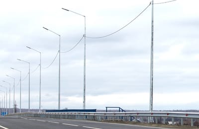 Ангарские светильники на участке Р-255 «СИБИРЬ» в Тулунском районе