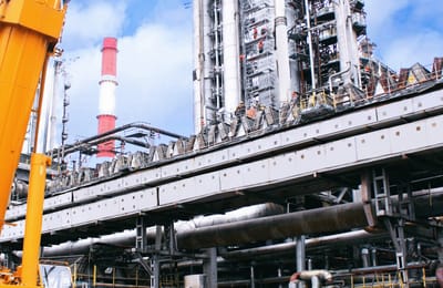 Ангарская нефтехимическая компания проводит монтаж уникального оборудования для первичной переработки нефти