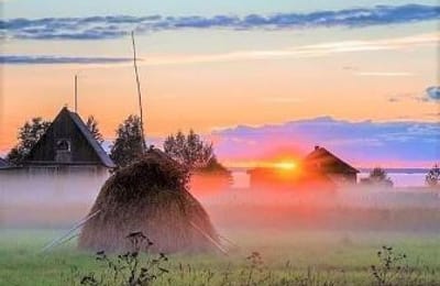 У реки заклубился туман... ПЕСНЯ В ДУШУ