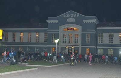 Вечерний велопробег ))) открытие сезона!