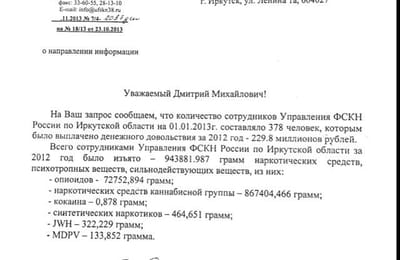 Президента АОФ "Город без наркотиков" Шумилова А.В. пытались подставить сотрудники ФСКН