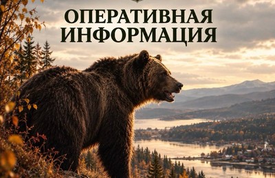За сутки в Систему-112 Иркутской области поступило 43 сообщения о появлении медведей