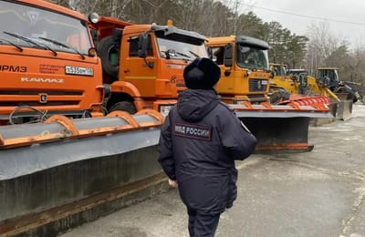 В Ангарске прошёл смотр техники, предназначенной для содержания муниципальных дорог