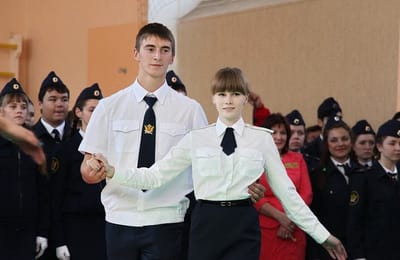 Ученики классов ГУФСИН приняли присягу