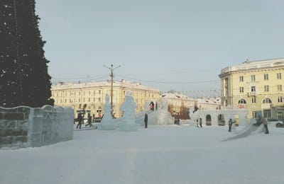 Ледовые городки Ангарска