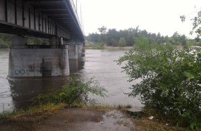 Уровень воды в Китое поднялся, но до критических отметок еще далеко