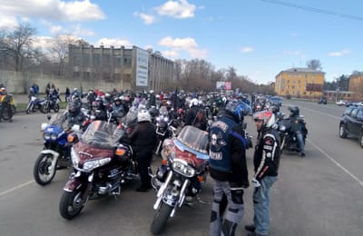Открытие мотосезона в Ангарске