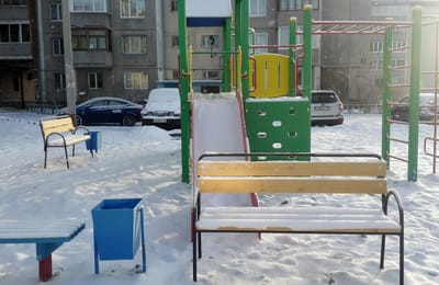 "Чудо"-горка в 32 микрорайоне
