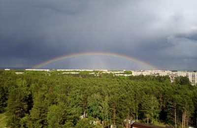 Радуга над Ангарском