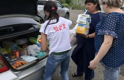 Ангарский "Красный крест" оказывает помощь пострадавшим от паводка жителям Приангарья