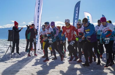 Baikal ice trail 2020