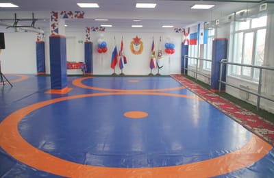 В Иркутске открыли новый зал вольной борьбы на базе ЦСКА (Фоторепортаж)