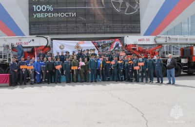 12 команд огнеборцев Иркутской области соревновались в силе и выносливости