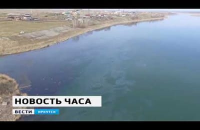 14,5 тысяч кубометров грунта загрязнено нефтью на реке Ангаре в Усольском районе