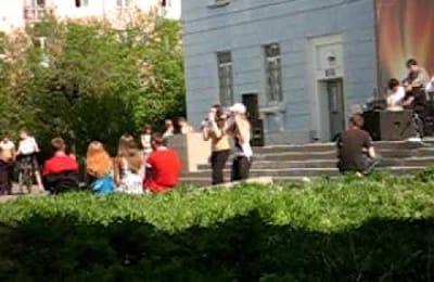 Выступает детский коллектив...