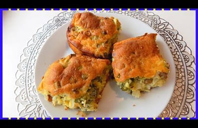 Заливной пирог с капустой и фаршем
