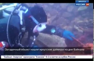 То ли сани, то ли батискаф. Загадочный объект нашли иркутские дайверы на дне Байкала
