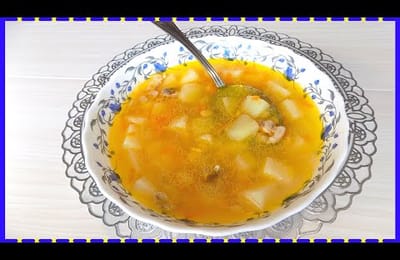 Гороховый суп с курицей