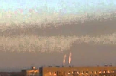 Смог над Ангарском 09.03.2015
