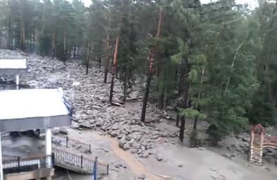 Сель на Аршане