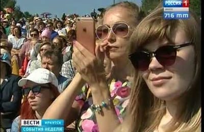На берегу Ангары поставили балет «Лебединое озеро»