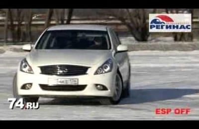 Контраварийное вождение автомобиля зимой