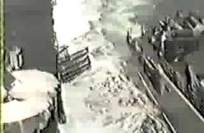 1988 год Черное море советский пограничный корабль наносит удар(навал) по американскому кораблю нарушителю