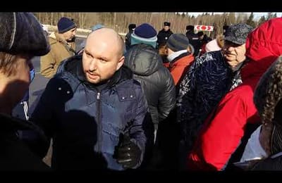 ОМОН против народа. Мусорный полигон. Протесты жителей. Задыхающийся город. Ядрово. Волоколамск.