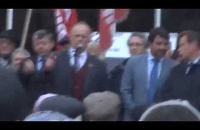 Обещание Зюганова на митинге в Ангарске отменить "оброк на капитальный ремонт". Ждем с нетерпением!!!