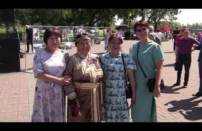 Областной фестиваль коренных малочисленных народов «Северный Аргиш» прошёл 3 августа 2024 года в центре Иркутска (Видео)