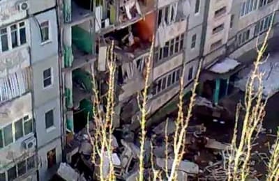 Обрушение в Астрахани