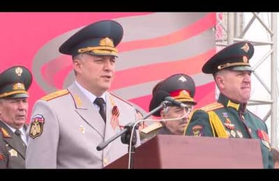 Праздничное шествие в День Победы в Иркутске. Полная версия