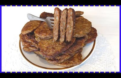 Оладьи из печени и риса