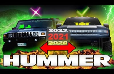Новый Хаммер на Электротяге от GM | в США Новый Электромобиль Hummer EV Конкурент Тесла Кибертрак