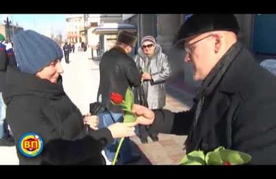 Цветы ВСЕМ дамам! Просто так...