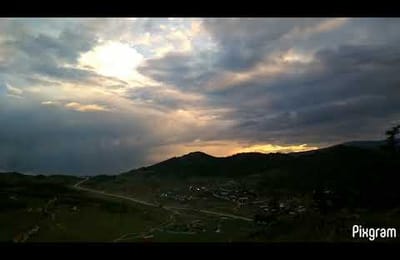 Закат над Куркутом