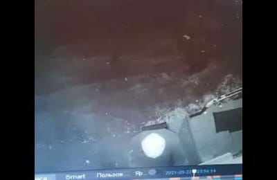 Вандалы попали в камеры