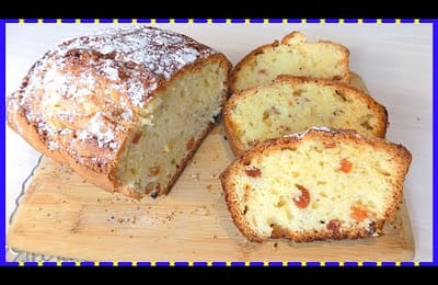 Кекс с изюмом приготовленный в духовке
