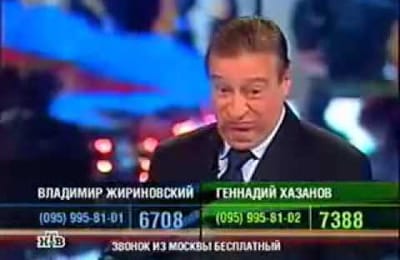 Хазанов против Жириновского