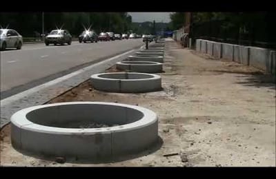 Работы по благоустройству улицы Карла Маркса ведутся в Иркутске
