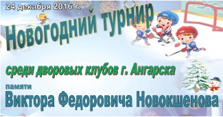 Турнир Новокшенова по хоккею среди дворовых команд.