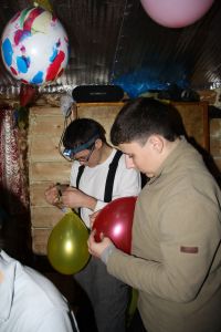 украшаем зимовье