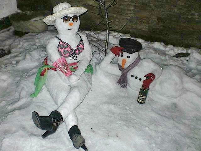 снеговичный пикниг))))))