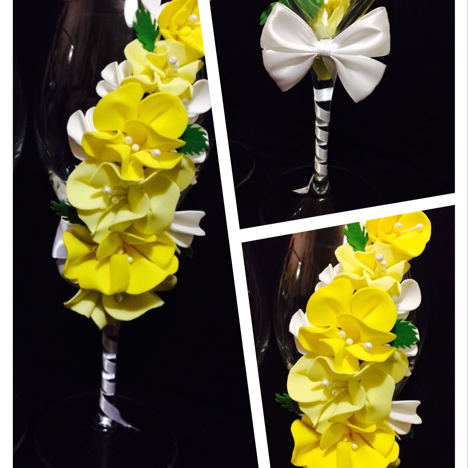 Бокалы "солнечный день"