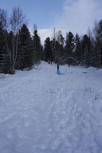 горка катальная