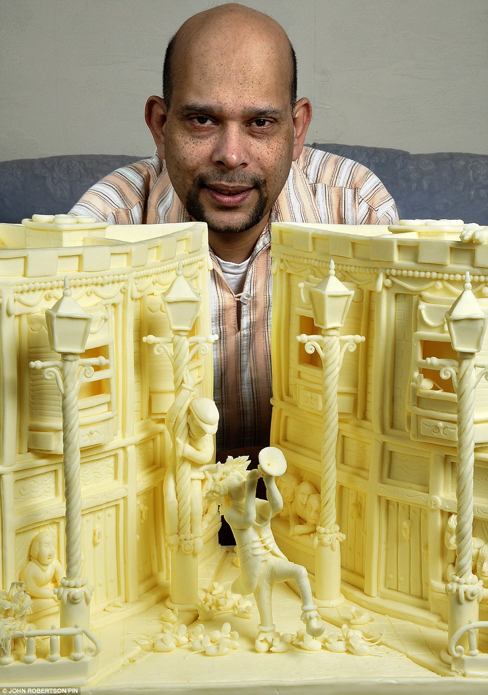 скульптуры из масла