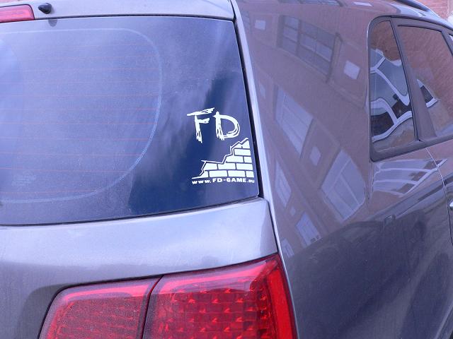 FD metka  na avto