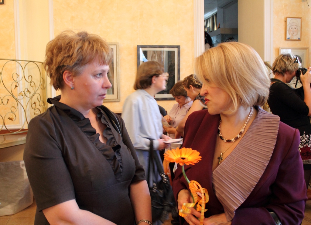 Открытие выставки работ Студии "Творчество"